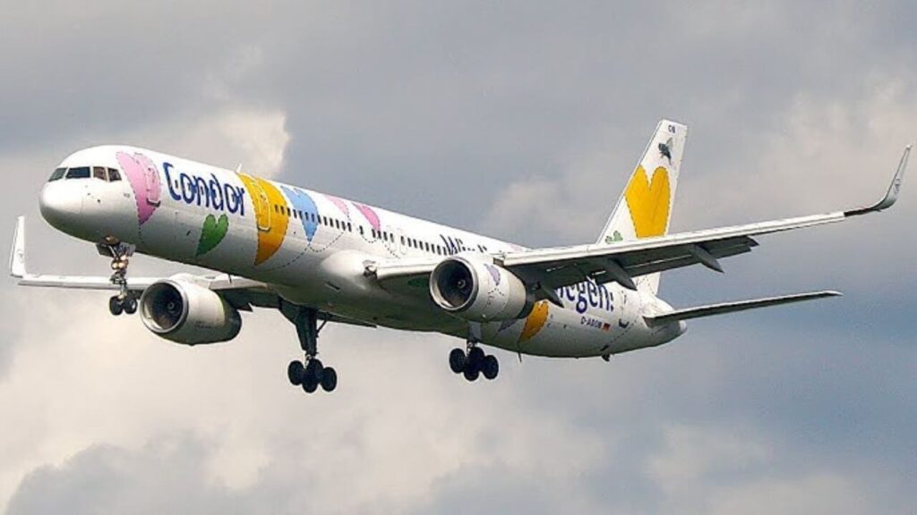 Condor Boeing 757 farewell flight