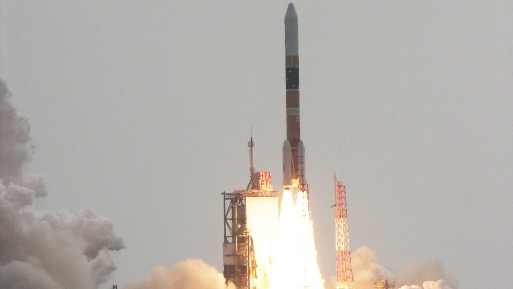 H-IIA rocket launch Japan 2010