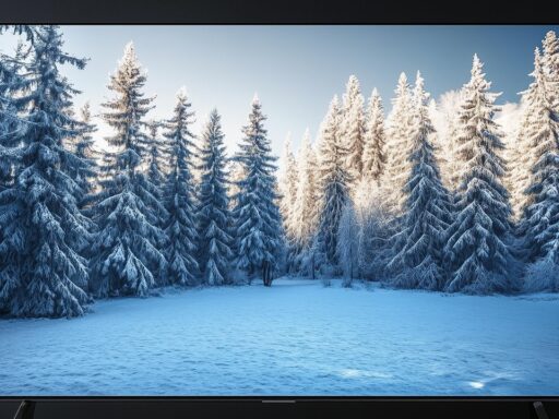 A Flat Screen TV of Sumsung