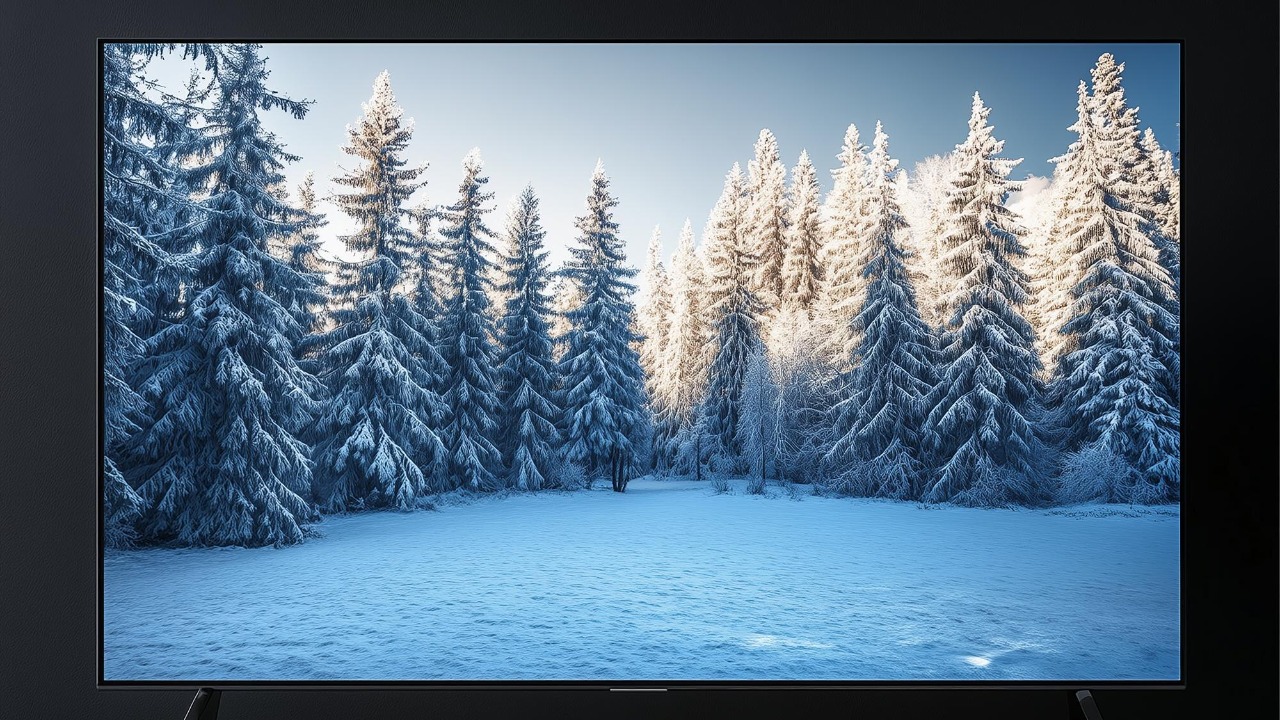 A Flat Screen TV of Sumsung