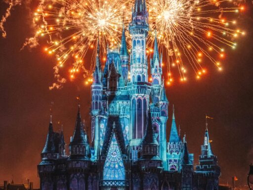 Disney’s Land Night Scene