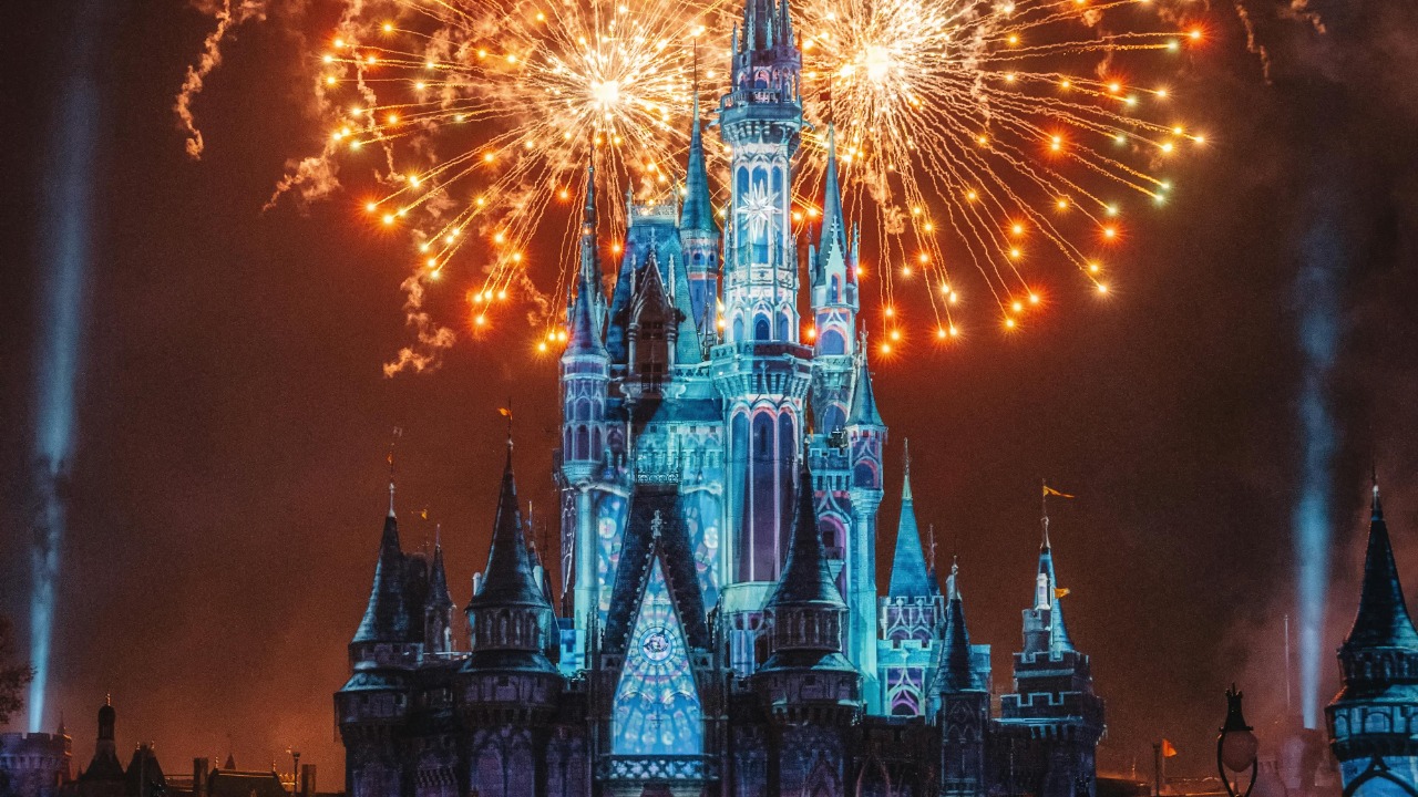 Disney’s Land Night Scene