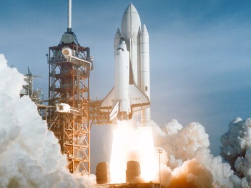 Space Shuttle Launching