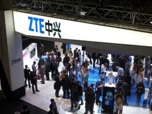 ZTE stand