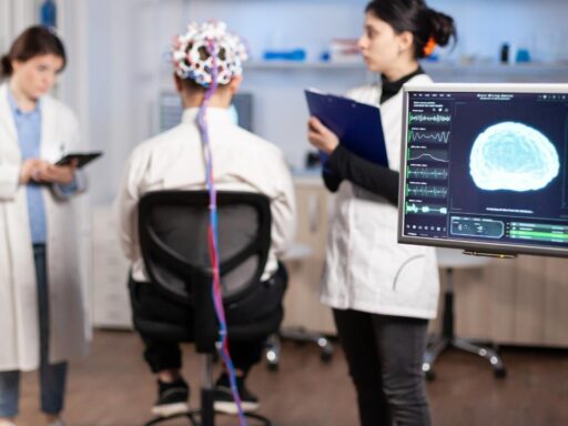 Doctor Monitoring Patient