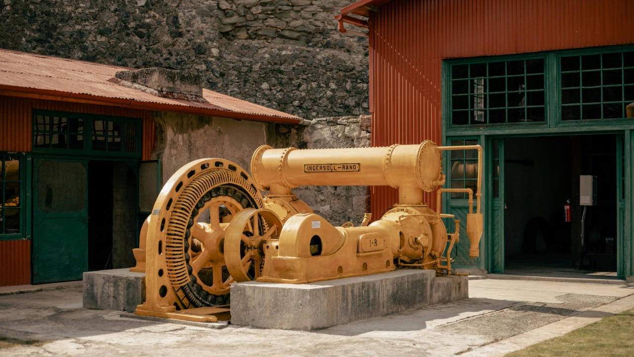 Historic steam engine