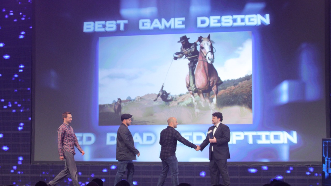 Red Dead Redemption wins best game design