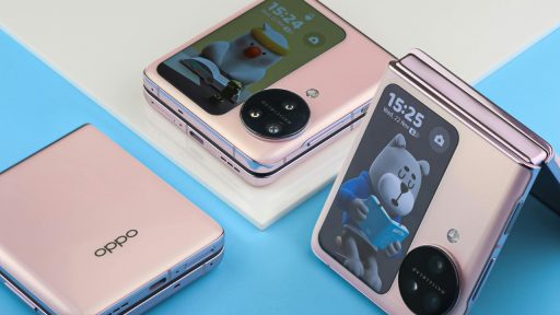 elegant oppo flip phone