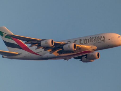 Emirates plane