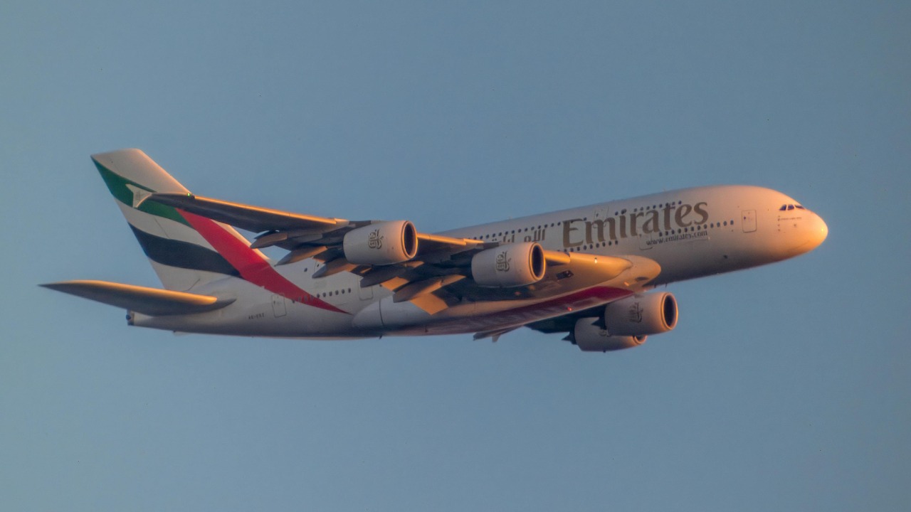 Emirates plane
