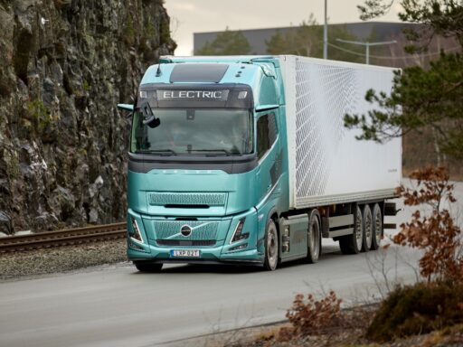 Volvo unveiled new electric trucks