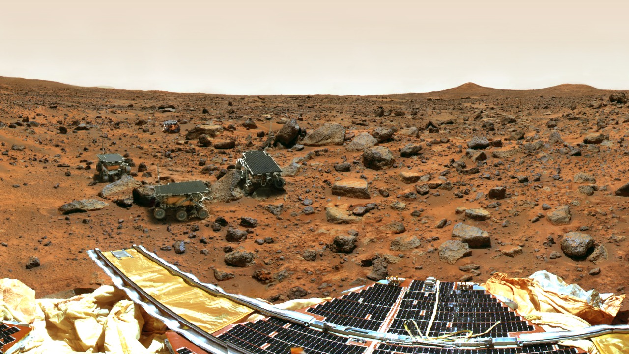 nasa on mars