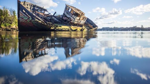 sunken vessel