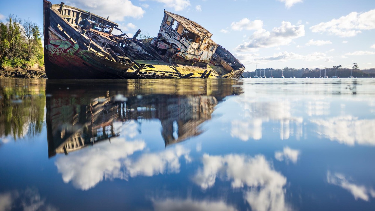 sunken vessel